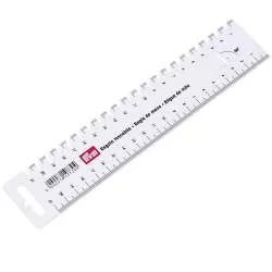 Calibro Manuale da 21 cm con tacche ogni 1 cm, Regolo Tascabile - Prym