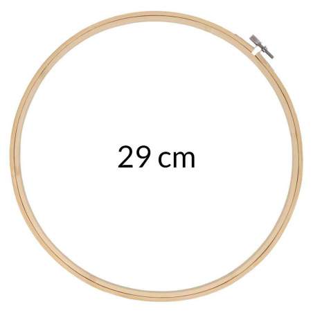 Telaio da Ricamo in Legno, diametro da 29 cm e chiusura a vite - Opry Opry - 1