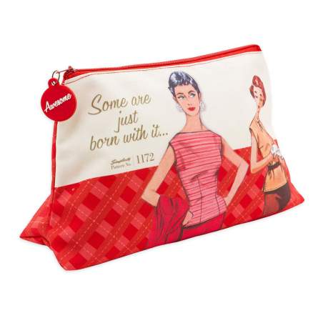 Borsa Beauty Vintage porta accessori 13 x 25 cm - Simplicity