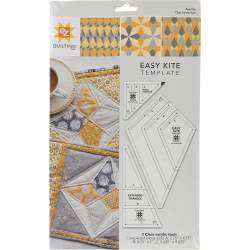 Easy Kite, Set di Squadrette per Aquilone con istruzioni - EZ Quilting