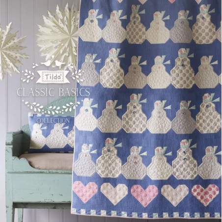 Kit Tilda Happy Snowman Quilt