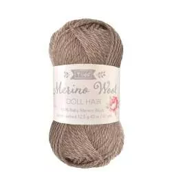 Tilda Capelli per Bambole in Baby Lana Merino, Biondo cenere 12,5 g