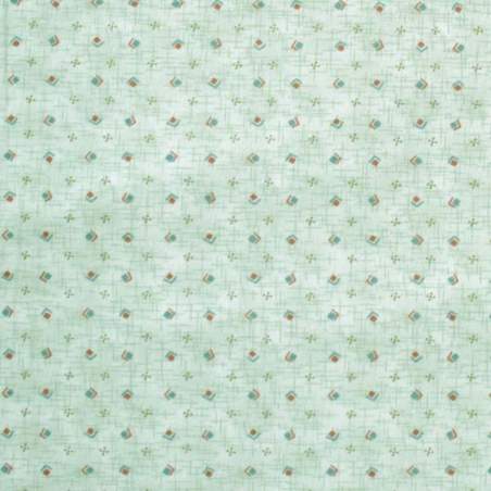 Handworks, Tessuto verde menta