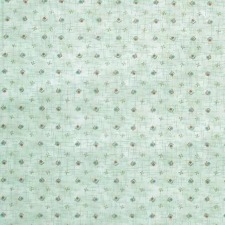 Handworks, Tessuto verde menta