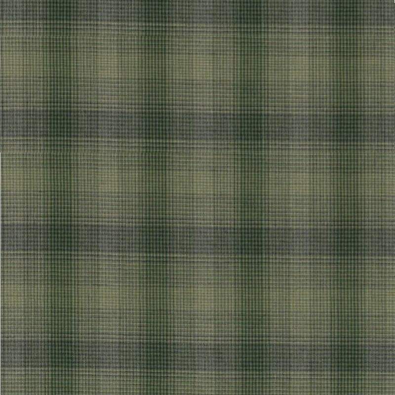 Tessuto Giapponese 100% Cotone Tinto in Filo - Verde Sojitz Fashion - 1
