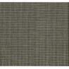 Tessuto Giapponese 100% Cotone Tinto in Filo a quadretti – Nero