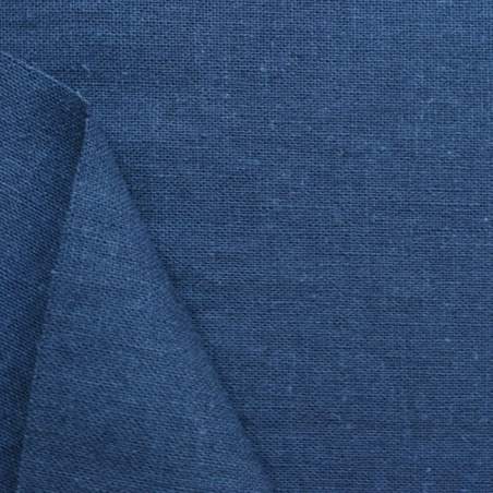 Tessuto Blu Tinto in Filo, 45% cotone e 55% lino - Sojitz Sojitz Fashion - 1