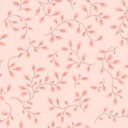 Henry Glass Folio Backing, Tessuto Rosa con Foglie Henry Glass - 1