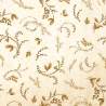 Moda Fabrics Nothern Cardinals, Tessuto Beige con Rami e Bacche