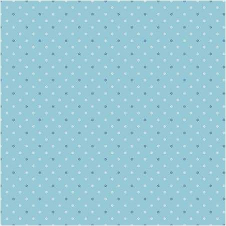 Windham Fabrics, Sky Bud Dot, Tessuto azzurro con dots bianchi e blu Windham Fabrics - 1