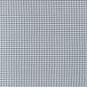 Robert Kaufman, Carolina Gingham Collection, Silver 1/8 in Gingham, Tessuto Tinto in Filo a Quadretti Bianco e Grigio Argento
