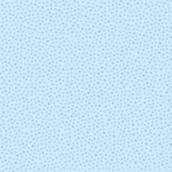 Blue Dots, Susybee Basic Collection, Tessuto azzurro cielo con pois azzurri  - 1