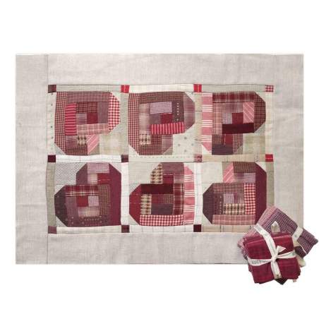 Kit per 2 tovagliette americane di San Valentino