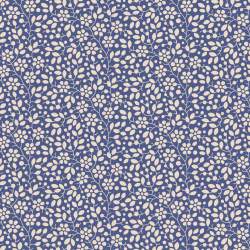 Tilda Pie in the Sky Cloudpie Blue- Tessuto Blu con Piccoli Fiorellini Panna