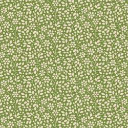 Tilda Pie in the Sky Cloudpie Green- Tessuto Verde con Piccoli Fiorellini Panna Tilda Fabrics - 1