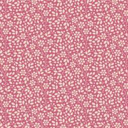 Tilda Pie in the Sky Cloudpie Pink- Tessuto Rosa Confetto con Piccoli Fiorellini Panna Tilda Fabrics - 1