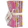 Tilda Pie in the Sky Fat Quarter Bundle 5 Tessuti Cerise/Mustard
