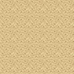 EQP New Vintage Sweetheart Sand, Tessuto beige sabbia con rametti e cuori EQP Textiles - Ellie's Quiltplace - 1