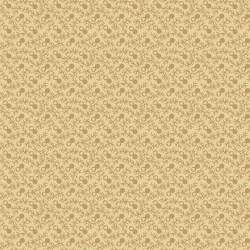 EQP New Vintage Sweetheart Sand, Tessuto beige sabbia con rametti e cuori EQP Textiles - Ellie's Quiltplace - 1