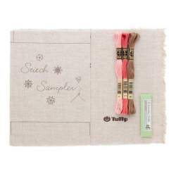 Tulip - Kit da Ricamo Sampler Book Rosa Tulip - 2