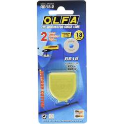 OLFA - Lame ricambio Rotary cutter da 18mm - 2pz Olfa - 1