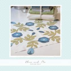 Blue and Me - Mystery Quilt 2023 - Cartamodello PDF Blocco 01 Roberta De Marchi - 1