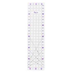 Righello Patchwork Anti Scivolo 6 x 24 pollici - The Quilted Bear