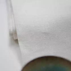 Tessuto 100% Lino Bianco - h 150 cm