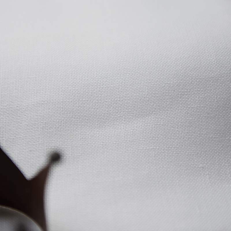 Tessuto 100% Lino Bianco - h 150 cm