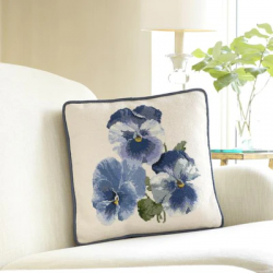 Elizabeth Bradley, Blooms, PANSIES - 16x16 pollici Elizabeth Bradley - 1