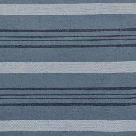 Classic Wovens, Tessuto Giapponese Blu a righe chiare e scure Marcus Fabrics - 1