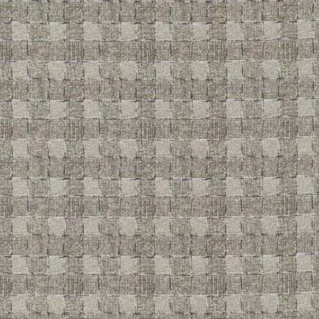 Centenary 28th di Yoko Saito, Tessuto giapponese tortora marrone a quadretti Sojitz Fashion - 1