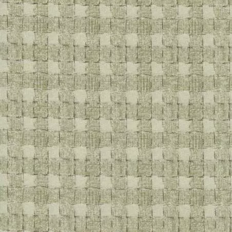 Centenary 28th di Yoko Saito, Tessuto giapponese verde a quadretti Sojitz Fashion - 1