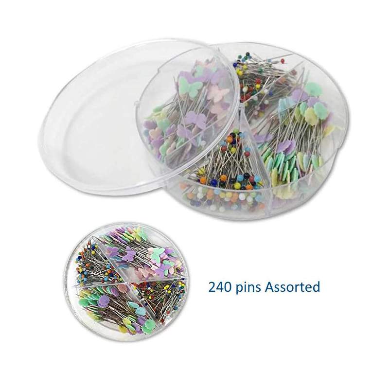 Scatola 240 pezzi Spilli Assortiti - Crafters Dream Crafters Dream - 1