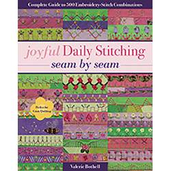 Joyful Daily Stitching - Seam by Seam, by  Valerie Bothell