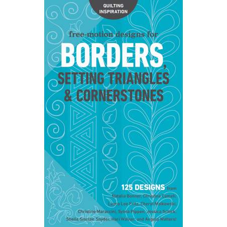 Free-Motion Designs for Borders, Setting Triangles & Cornerstones C&T Publishing - 1