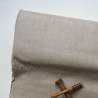 Tessuto 100% Lino beige alto 280 cm