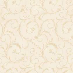 Maywood Studio 108 Beautiful Backing Sweet Cream, Tessuto per Retro Quilt Color Crema con Ghirigori Tono su Tono Maywood Studio 