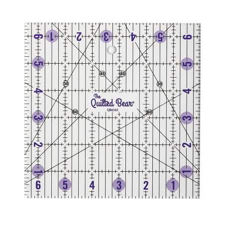 Righello Patchwork 6,5'' x 6,5'' - The Quilted Bear