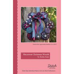 Macaroon Christmas Wreath by Reiko Kato - 8 pagine Stitch Publications - 1