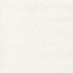 Tessuto Bianco con Fiori tono su tono, Basic Palette Stim Italia srl - 1