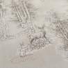 Tessuto beige chiaro con alberi e animali del bosco - Wildwood Grace, Robert Kaufman