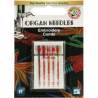 5 Aghi da Ricamo Combinati 75-90 per Macchina da Cucire - Embroidery Combi, Organ Needles Organ Needles - 1