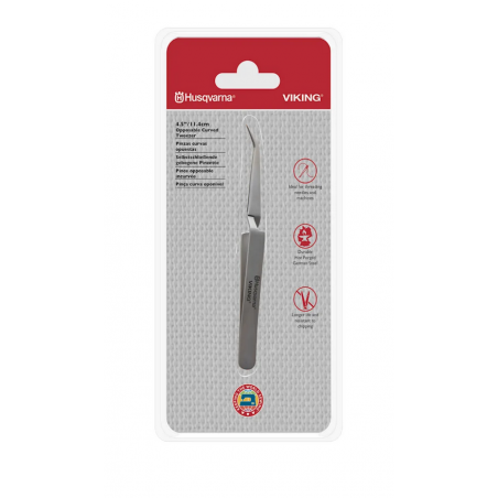Pinzetta Curva con manici opposti da 11,4 cm - Husqvarna Viking