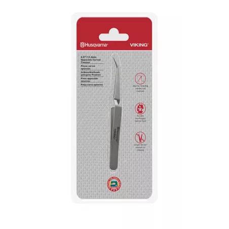 Pinzetta Curva con manici opposti da 11,4 cm - Husqvarna Viking