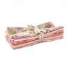 Pacchettino di Tessuti Rosa, 6 stoffe da 25 x 27 cm