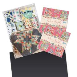 Kit A Star is Born dal libro Charming Baby Quilts, Tessuti e Libro Roberta De Marchi - 1