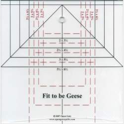 Squadra Patchwork Fit to Be Geese, pattern gratuito - Open Gate