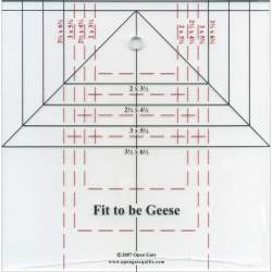 Open Gate, Squadra Patchwork Fit to Be Geese, pattern incluso Open Gate - 1