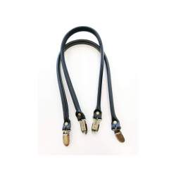 ASA REDONDA CUERO SINT CON PINZA NAVY Stim Italia srl - 1